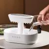 LEAN humidificador difusor de aroma efecto lluvia luz LED con fuente de alimentación