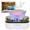 LEAN humidificador difusor de aroma efecto lluvia luz LED con fuente de alimentación
