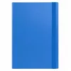 Archivador A4 LEAN azul con goma, lomo de 4,5 cm, cartón laminado, capacidad de 450 hojas