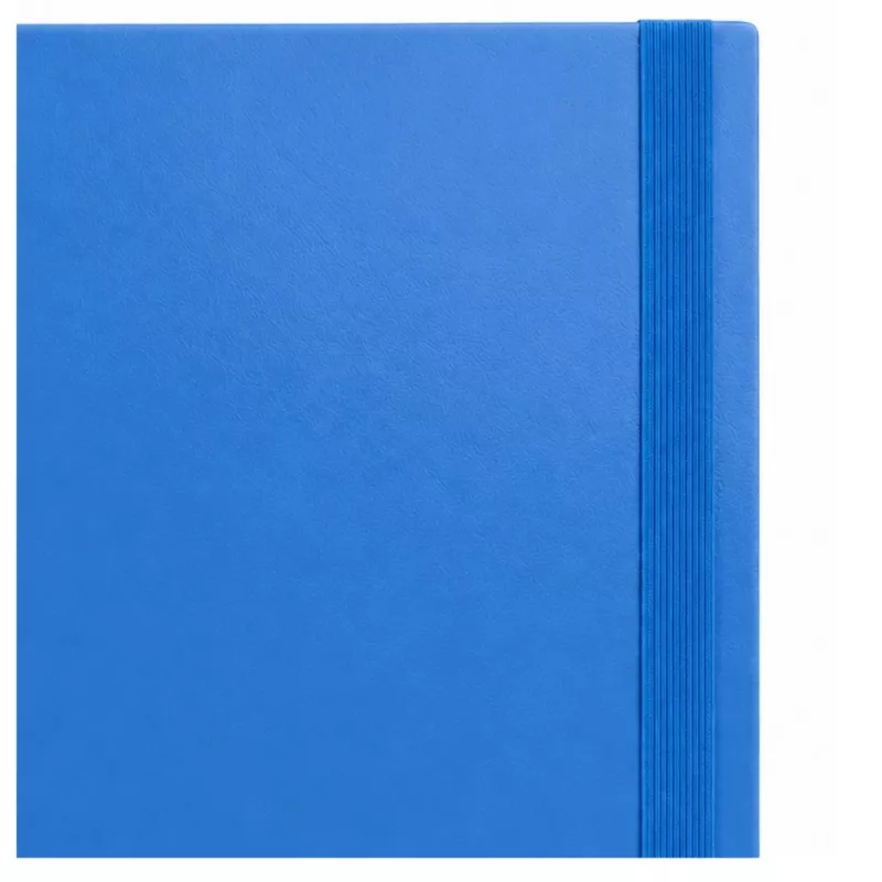 Archivador A4 LEAN azul con goma, lomo de 4,5 cm, cartón laminado, capacidad de 450 hojas
