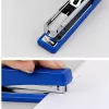 LEAN Grapadora de oficina azul de plástico, hasta 20 hojas, grapas 24/6