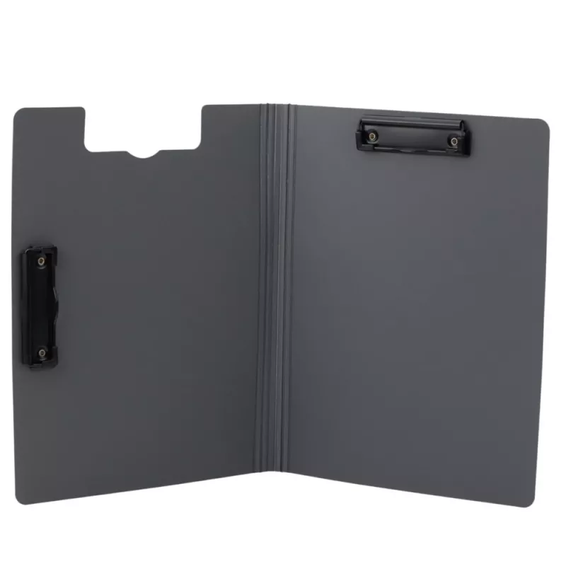 LEAN Tabla con funda dos pinzas A4 plástico azul claro