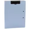 LEAN Tabla con funda dos pinzas A4 plástico azul claro