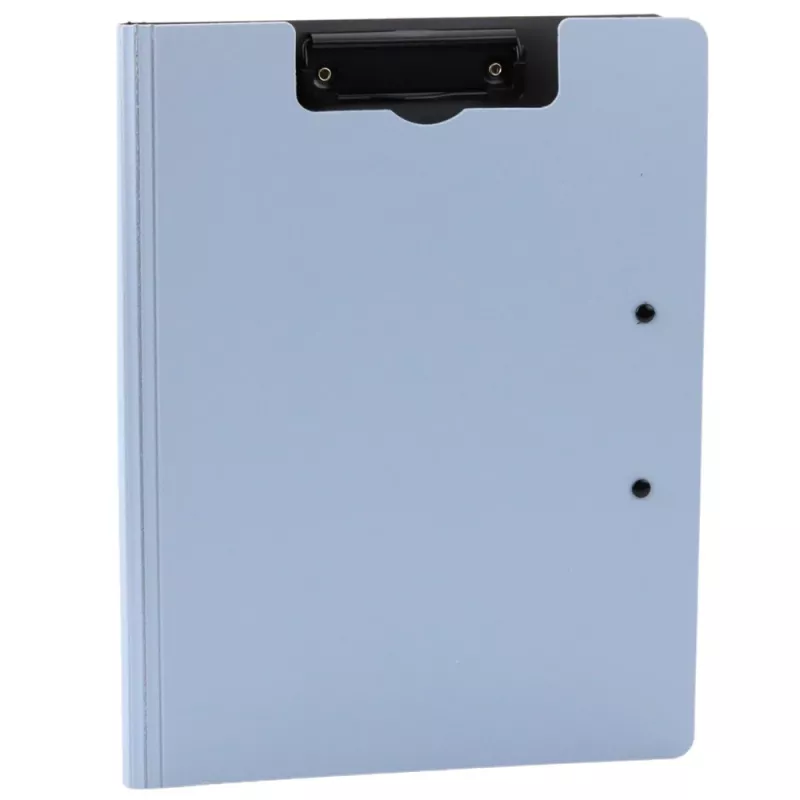 LEAN Tabla con funda dos pinzas A4 plástico azul claro
