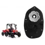 LEAN CARS motor de 24V 12000 RPM con engranaje reductor para vehículo infantil BLT-206