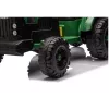 LEAN CARS 24V tractor a batería con remolque verde oscuro - CH9959B