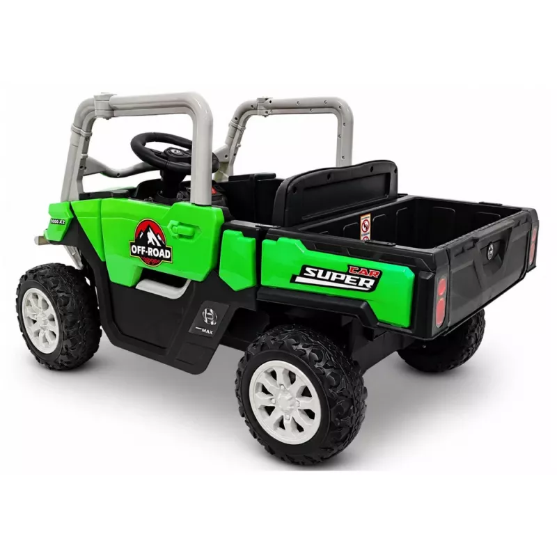 LEAN CARS 4x4 vehículo infantil a batería GTS2299-H 24V verde
