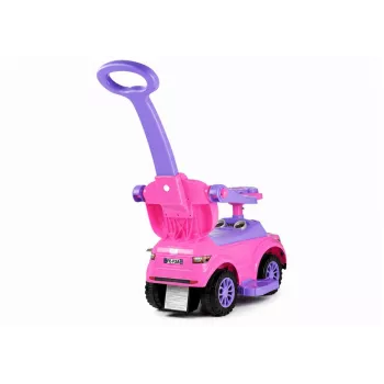 LEAN CARS 614W Andador infantil con asa para padres - rosa