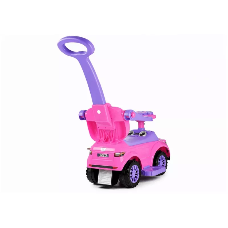 LEAN CARS 614W Andador infantil con asa para padres - rosa