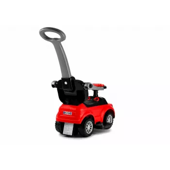 LEAN CARS 614W Coche deslizador infantil con asa - Rojo