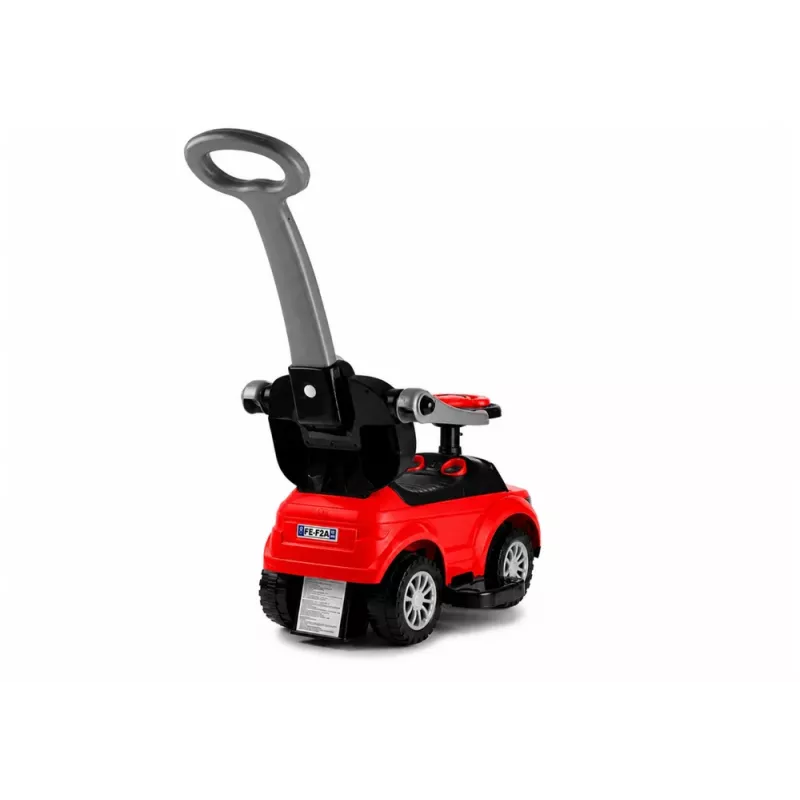 LEAN CARS 614W Coche deslizador infantil con asa - Rojo