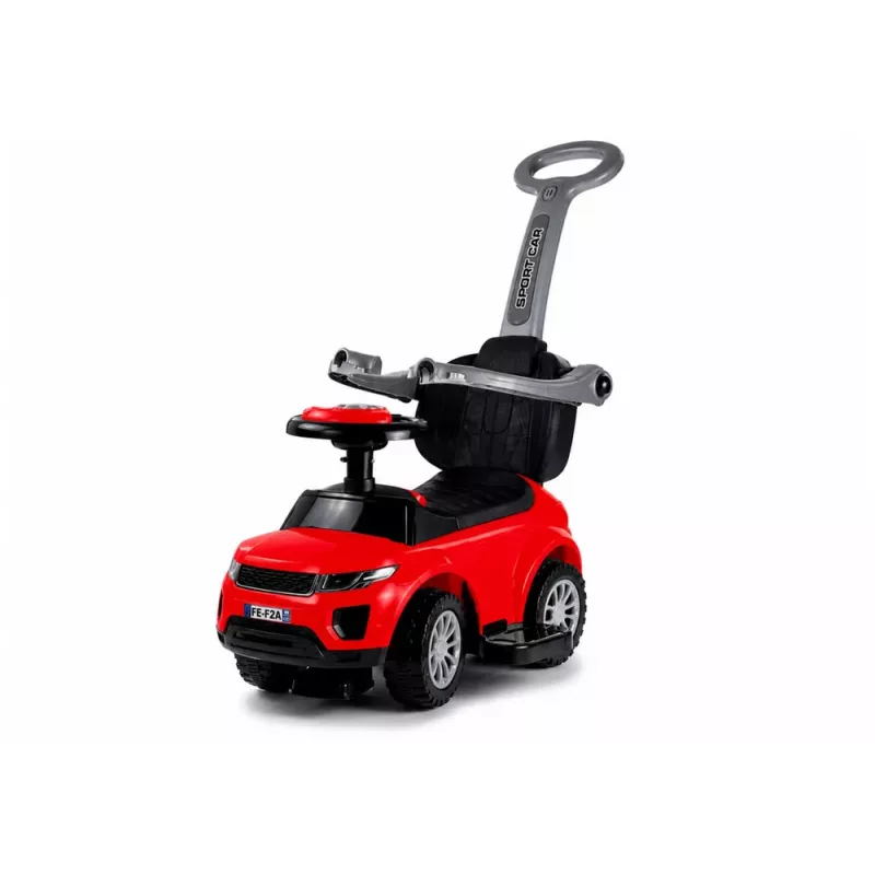 LEAN CARS 614W Coche deslizador infantil con asa - Rojo