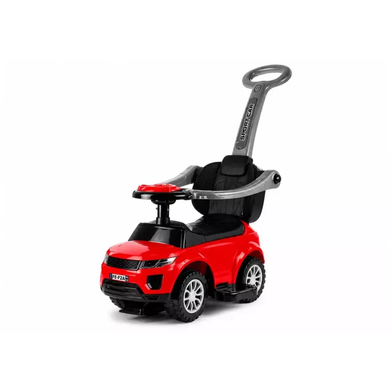 LEAN CARS 614W Coche deslizador infantil con asa - Rojo