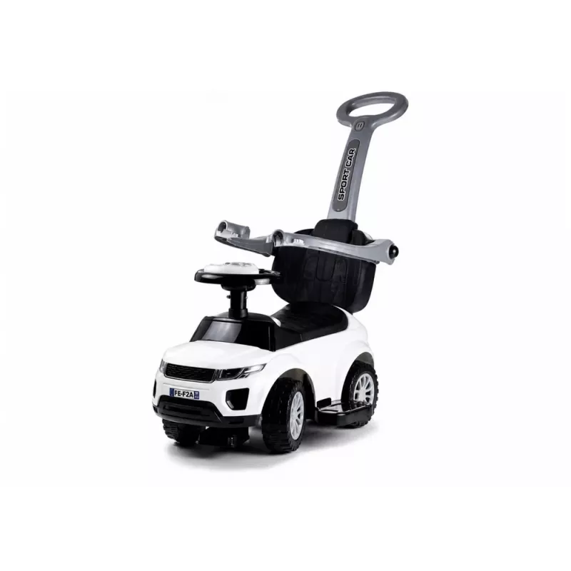 LEAN CARS 614W Andador infantil con asa para padres - blanco