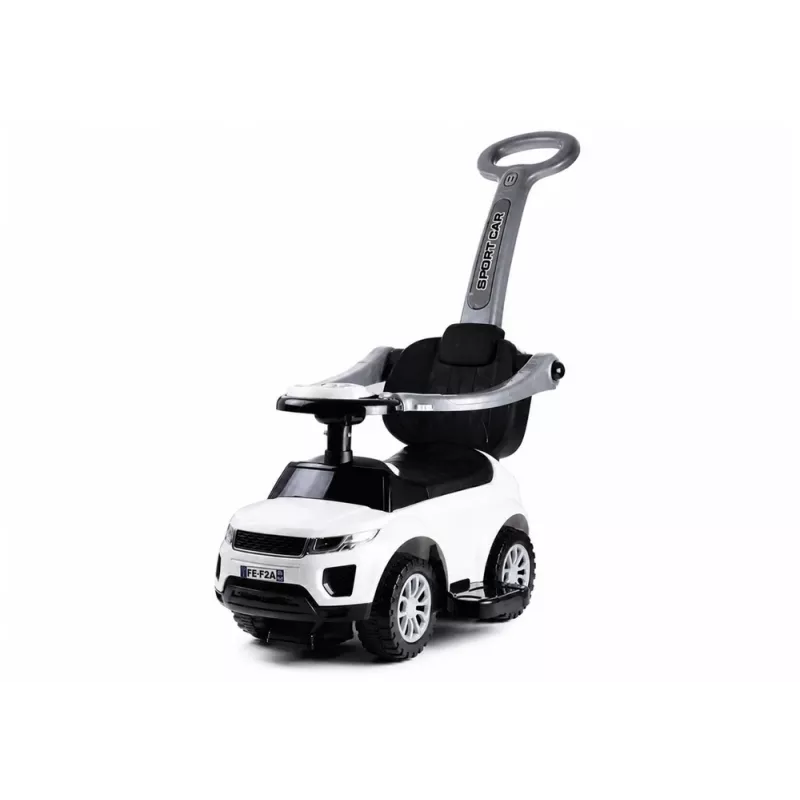 LEAN CARS 614W Andador infantil con asa para padres - blanco