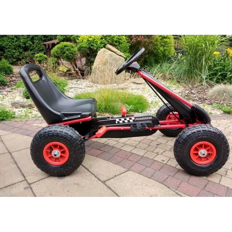 LEAN CARS A-15 GO KART rojo