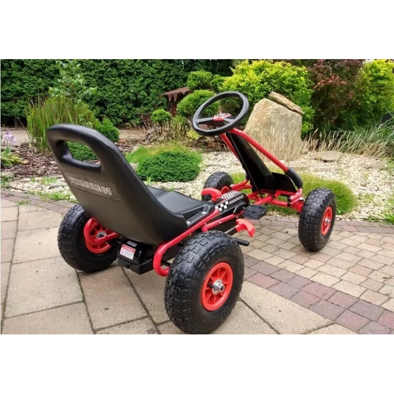 LEAN CARS A-15 GO KART rojo