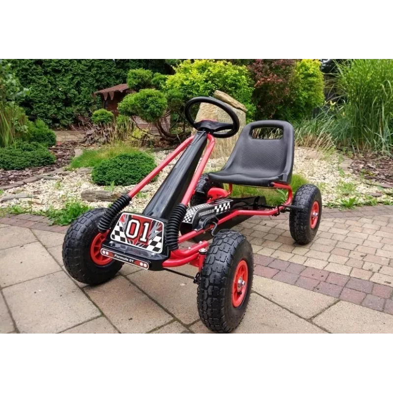 LEAN CARS A-15 GO KART rojo