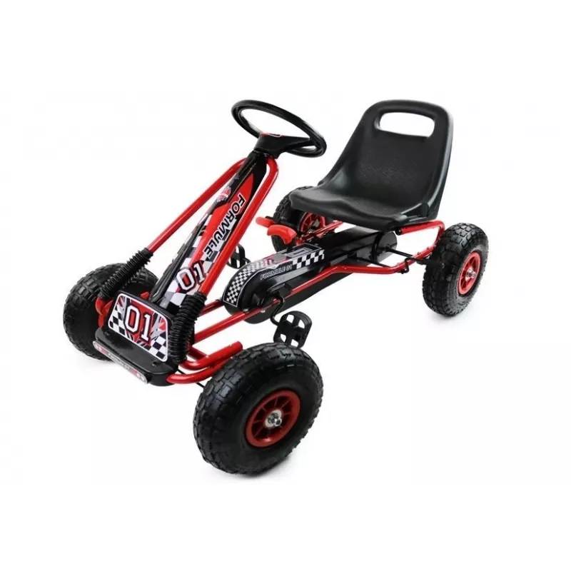 LEAN CARS A-15 GO KART rojo