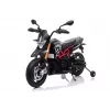LEAN CARS Aprilia A007 Moto eléctrica infantil negra