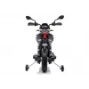 LEAN CARS Aprilia A007 Moto eléctrica infantil negra y roja
