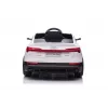 LEAN CARS Audi E-Tron Coche eléctrico para niños blanco QLS-6688 con luces LED y reproductor MP3