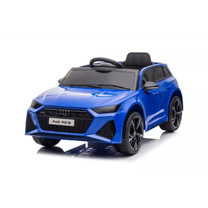 LEAN CARS Audi RS6 BRD-2118 vehículo a batería azul