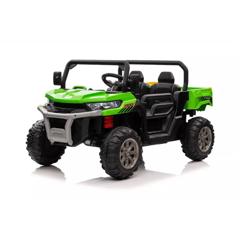 LEAN CARS Coche Battery XMX623 4x4 Green 12V 7Ah SLA AGM