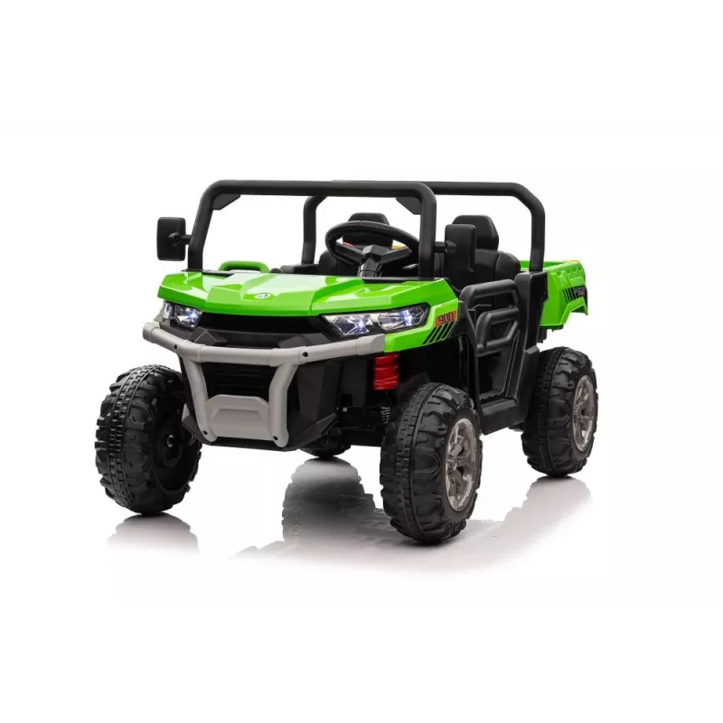 LEAN CARS Coche Battery XMX623 4x4 Green 12V 7Ah SLA AGM