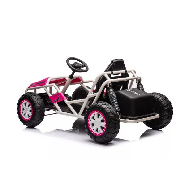 LEAN CARS Coche de batería Buggy A8812 rosa 24V