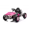 LEAN CARS Coche de batería Buggy A8812 rosa 24V