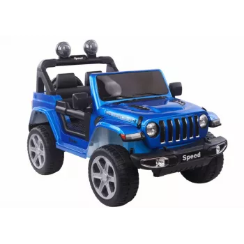 LEAN CARS Coche de batería FT-938 azul pintado 4x4 15557