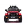 LEAN CARS Coche de batería Jeep BRD-7588 rojo 4x4 7408