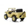 LEAN CARS Coche de batería JH-103 caqui 4x4