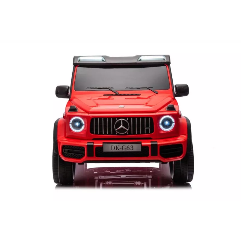 LEAN CARS Coche de batería Mercedes G63 XXL rojo 4x4