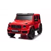 LEAN CARS Coche de batería Mercedes G63 XXL rojo 4x4