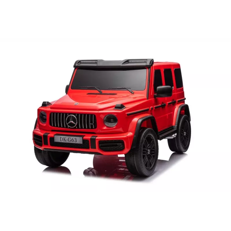 LEAN CARS Coche de batería Mercedes G63 XXL rojo 4x4