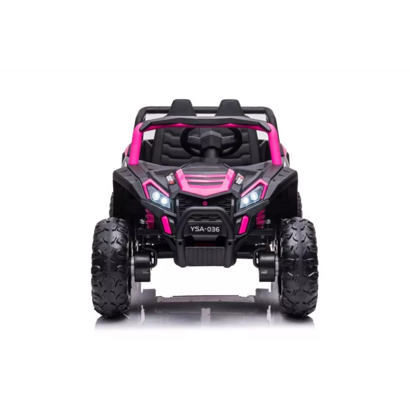 LEAN CARS Coche de batería YSA036 rosa 4x4