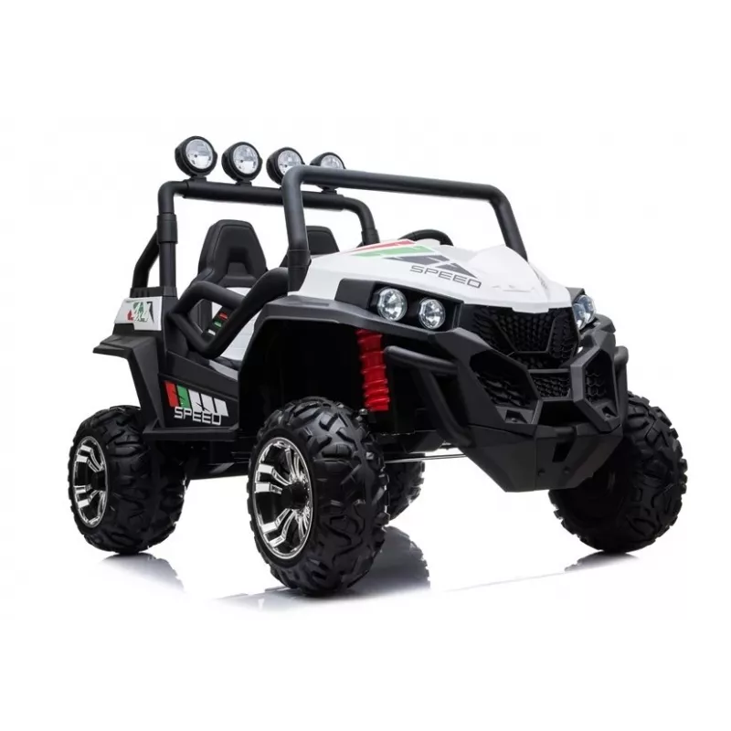 LEAN CARS Buggy a batería S2588 blanco