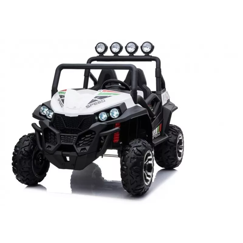 LEAN CARS Buggy a batería S2588 blanco