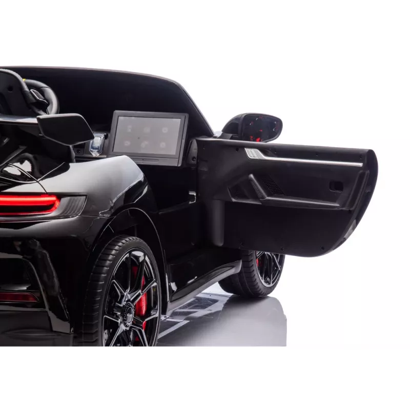 LEAN CARS Coche de batería DK-P911 Porsche GT3 negro pintado