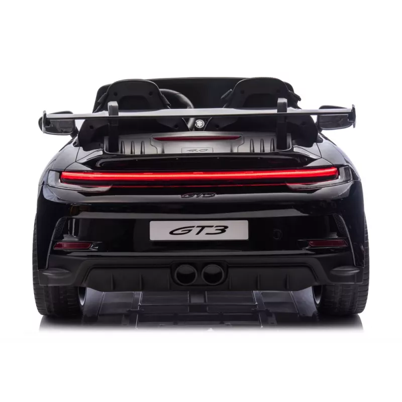 LEAN CARS Coche de batería DK-P911 Porsche GT3 negro pintado