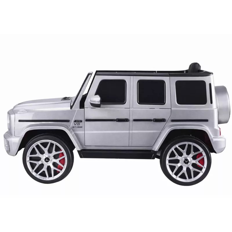 LEAN CARS Coche a batería Mercedes G63 S306-1 plata