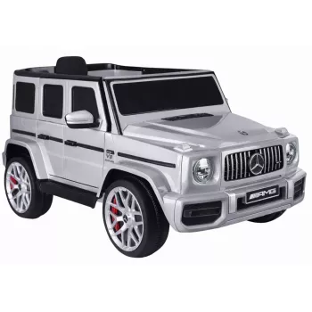 LEAN CARS Coche a batería Mercedes G63 S306-1 plata