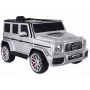 LEAN CARS Coche a batería Mercedes G63 S306-1 plata