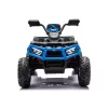 LEAN CARS Quad ATV a batería 6 ruedas con remolque JC606 24V 4x4 azul