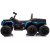 LEAN CARS Quad ATV a batería 6 ruedas con remolque JC606 24V 4x4 azul