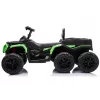 LEAN CARS Quad ATV a batería 6 ruedas con remolque JC606 24V 4x4 verde