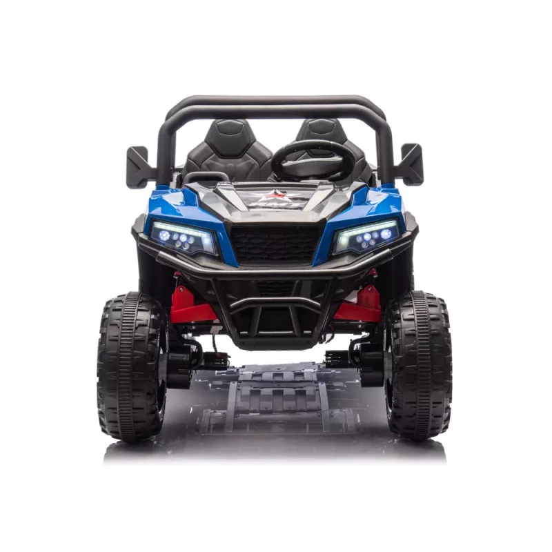 LEAN CARS Vehículo a batería 6 ruedas XB-1038A 4x4 24V azul