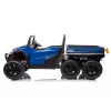 LEAN CARS Vehículo a batería 6 ruedas XB-1038A 4x4 24V azul